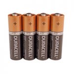 Duracell Coppertop Alkaline Battery, AA