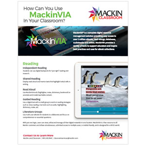 How Can You Use MackinVIA in Your Classroom?