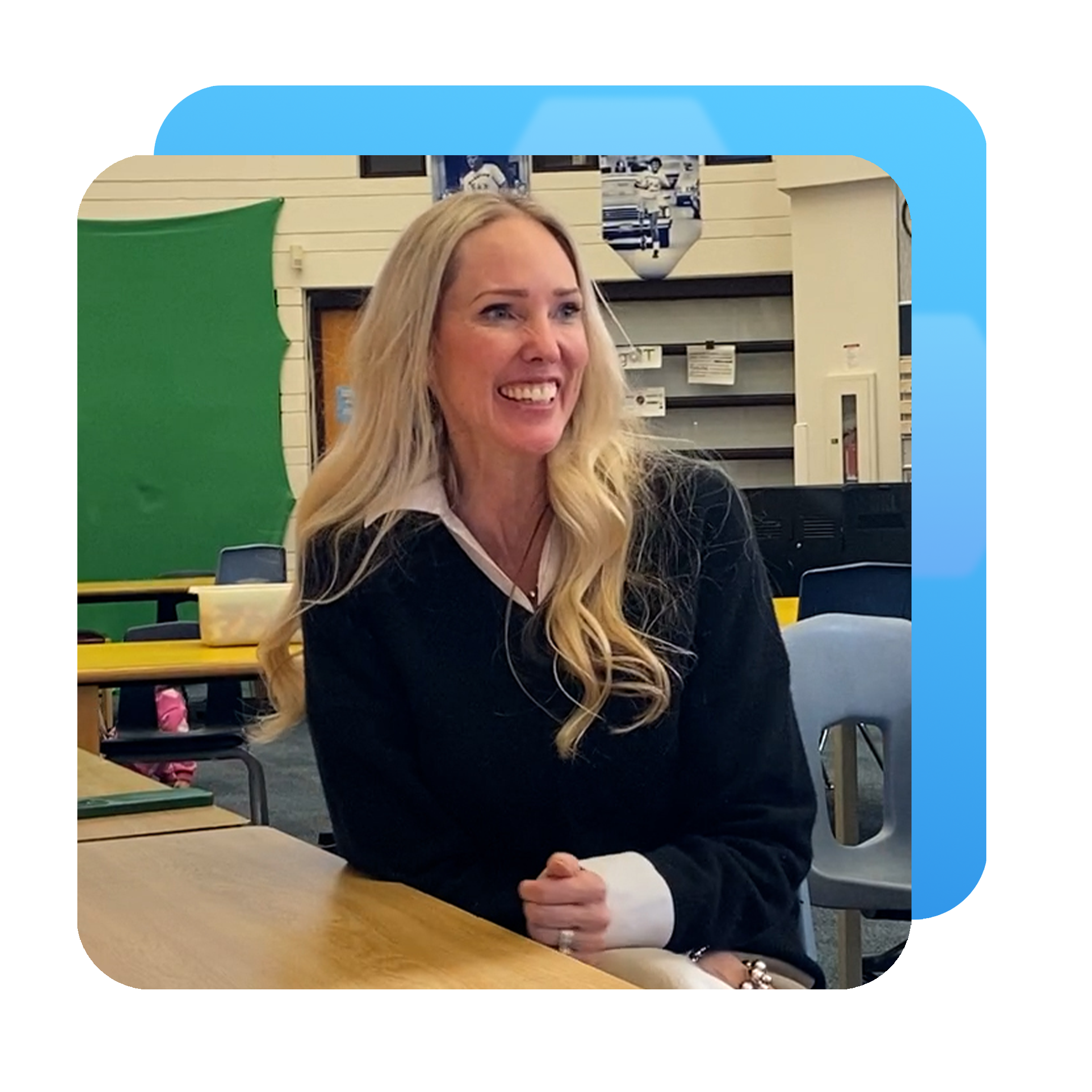 Kelly Buchanan, Kindergarten Teacher