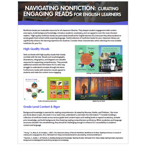 Navigating Nonfiction: Curating Engaging Reads For English Learners